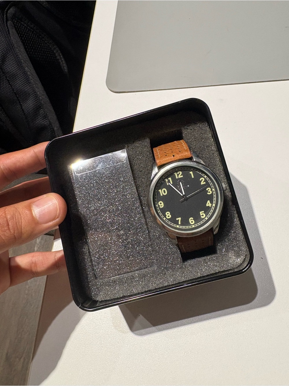 Brown Leather Legion Watch